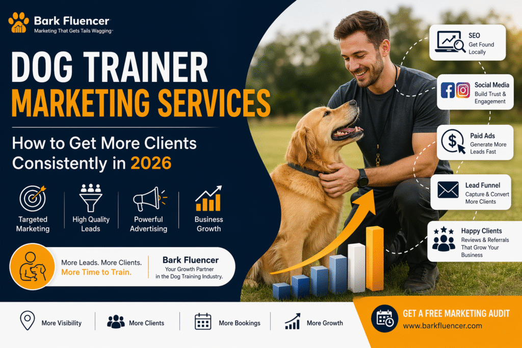 dog trainer marketing services lead generation strategy