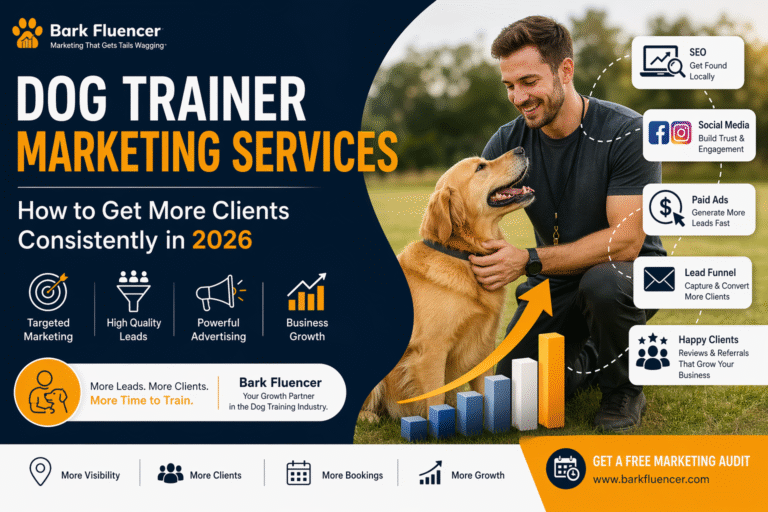dog trainer marketing services lead generation strategy