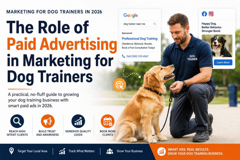 Role of Paid Advertising in Marketing for Dog Trainers