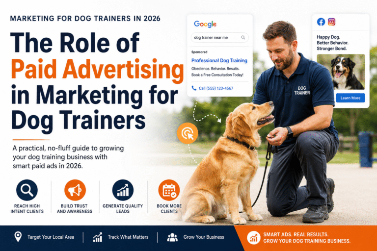 Role of Paid Advertising in Marketing for Dog Trainers