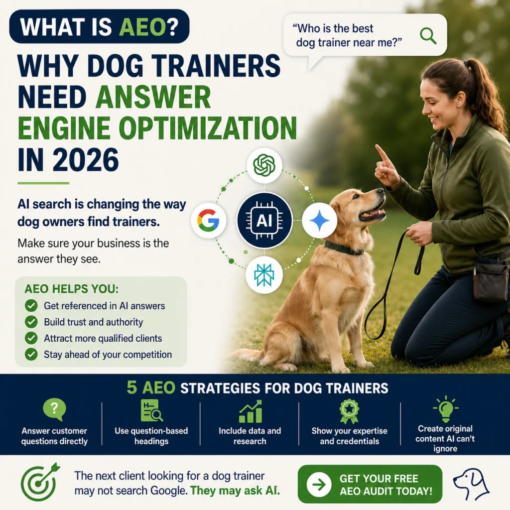 AEO for dog trainer